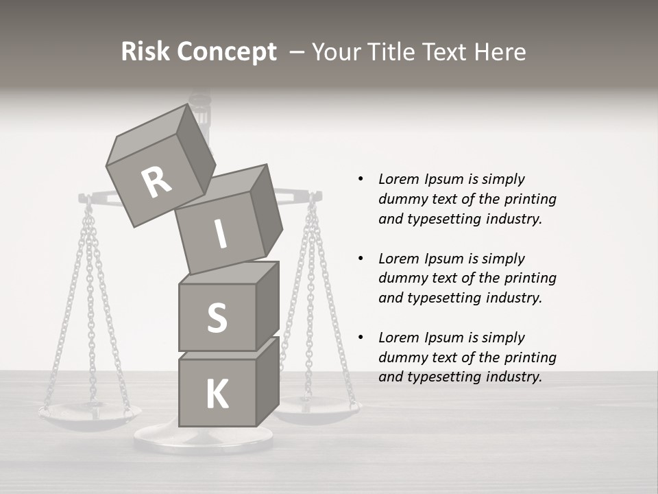 Litigation Old Innocence PowerPoint Template