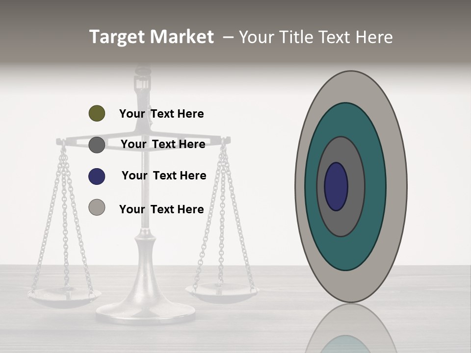 Litigation Old Innocence PowerPoint Template