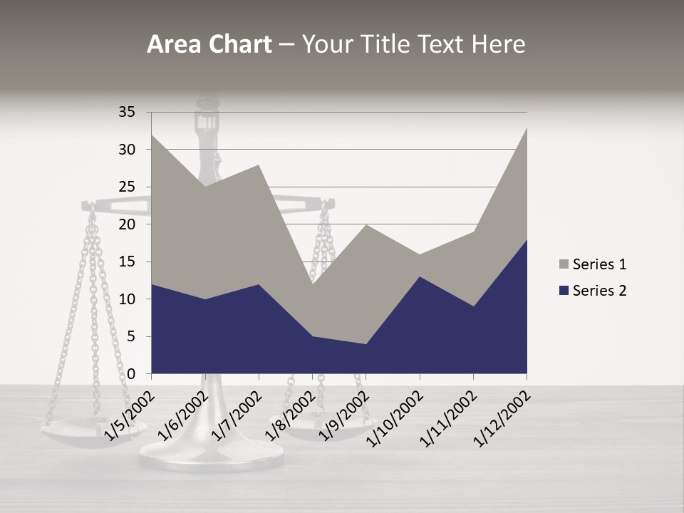 Litigation Old Innocence PowerPoint Template