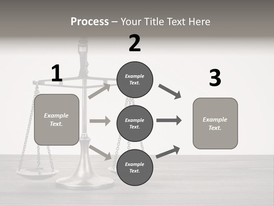 Litigation Old Innocence PowerPoint Template