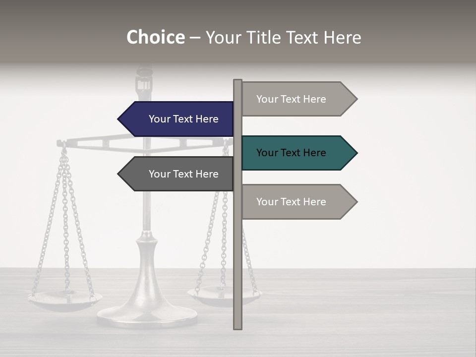 Litigation Old Innocence PowerPoint Template