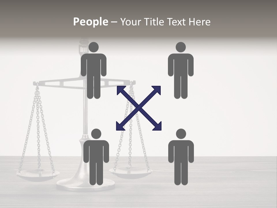 Litigation Old Innocence PowerPoint Template