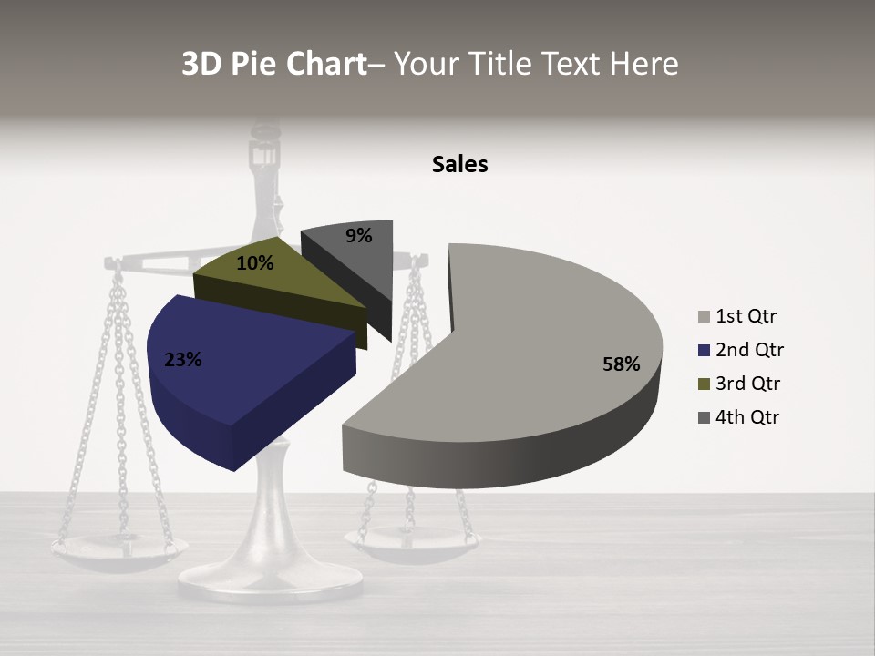 Litigation Old Innocence PowerPoint Template