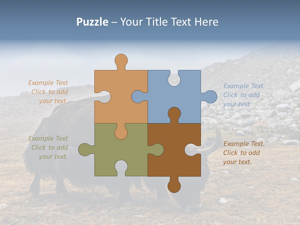 Fur Asia Rock PowerPoint Template