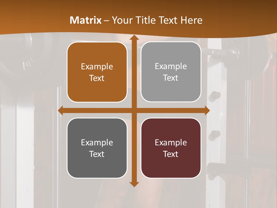 Healthy Sportswoman Bottle PowerPoint Template