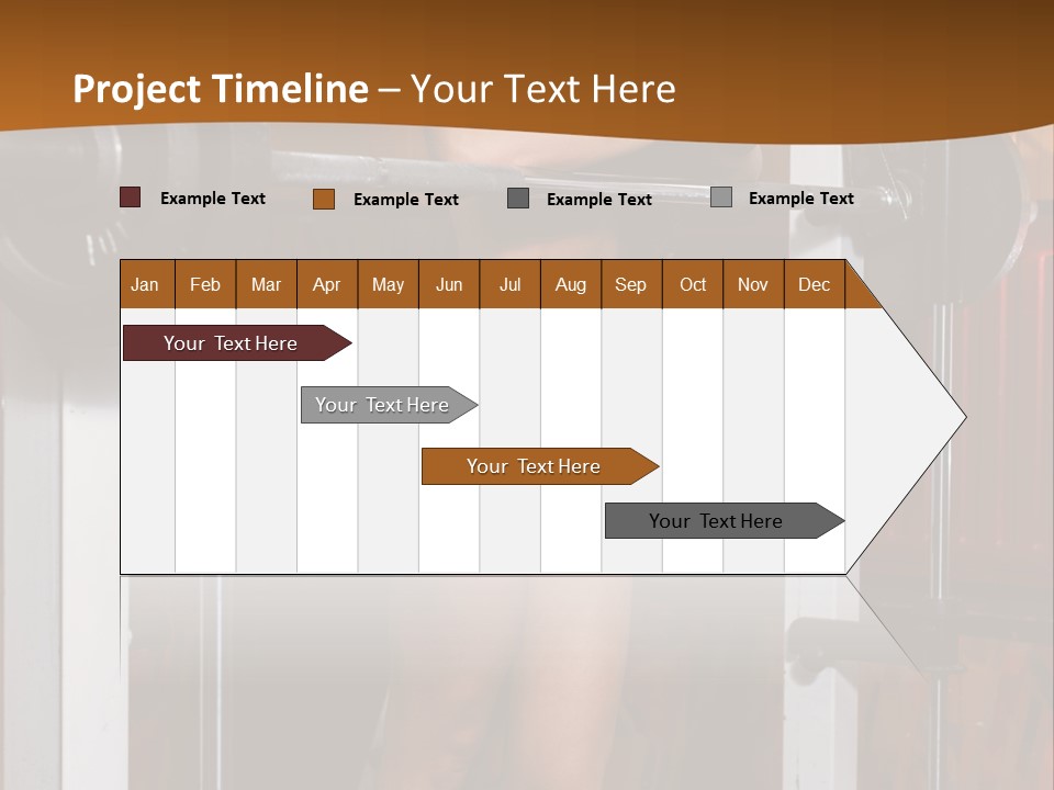 Healthy Sportswoman Bottle PowerPoint Template