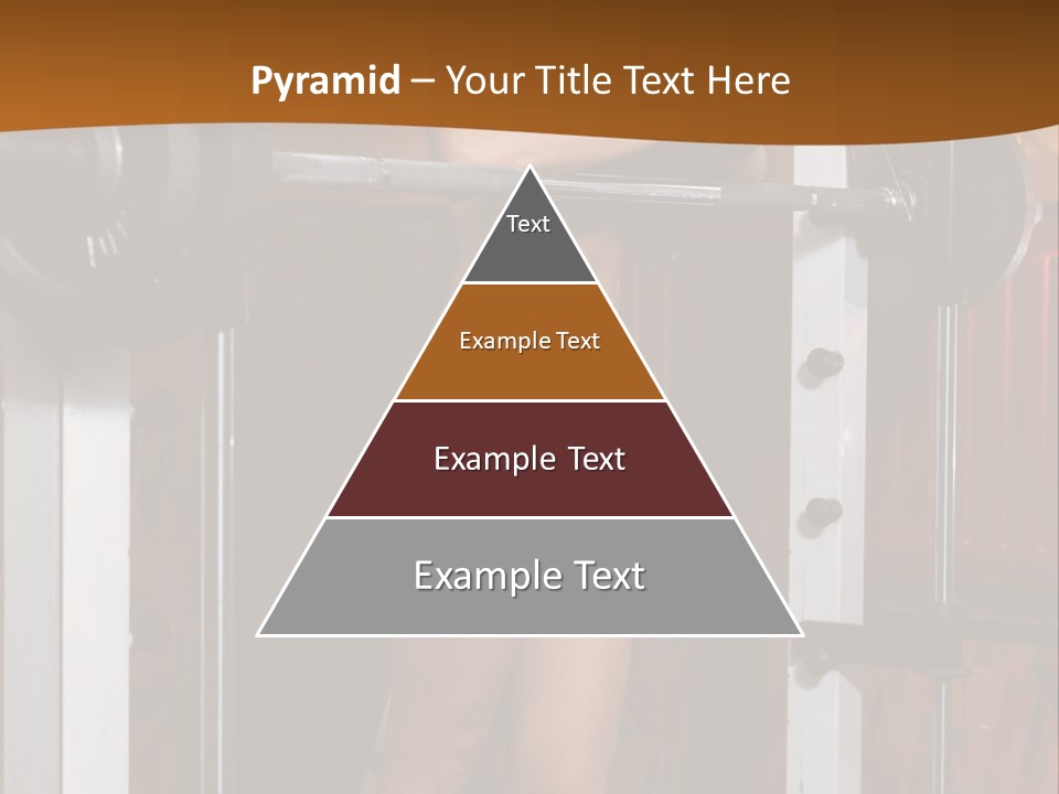 Healthy Sportswoman Bottle PowerPoint Template