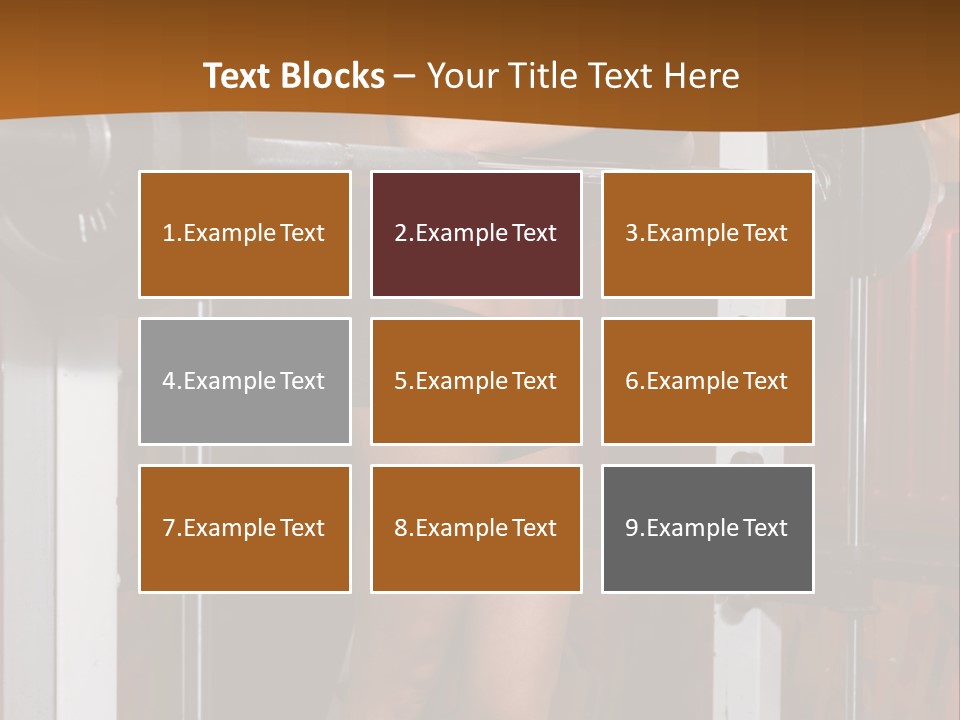 Healthy Sportswoman Bottle PowerPoint Template