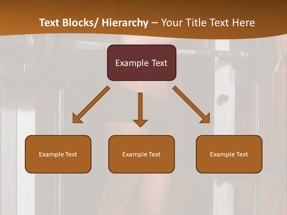 Healthy Sportswoman Bottle PowerPoint Template