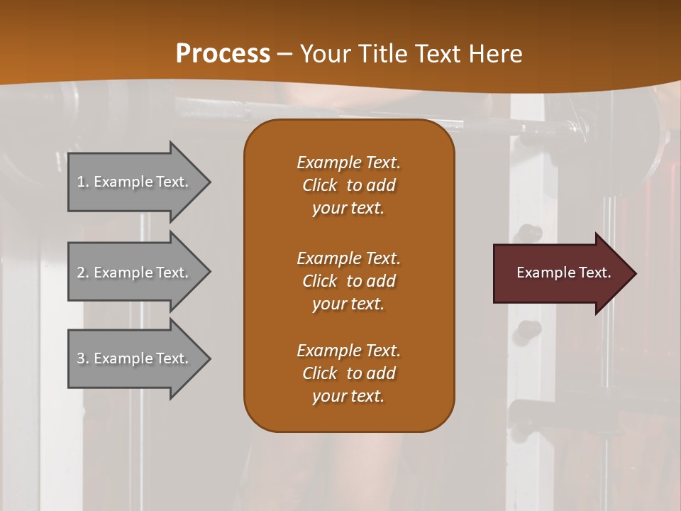 Healthy Sportswoman Bottle PowerPoint Template