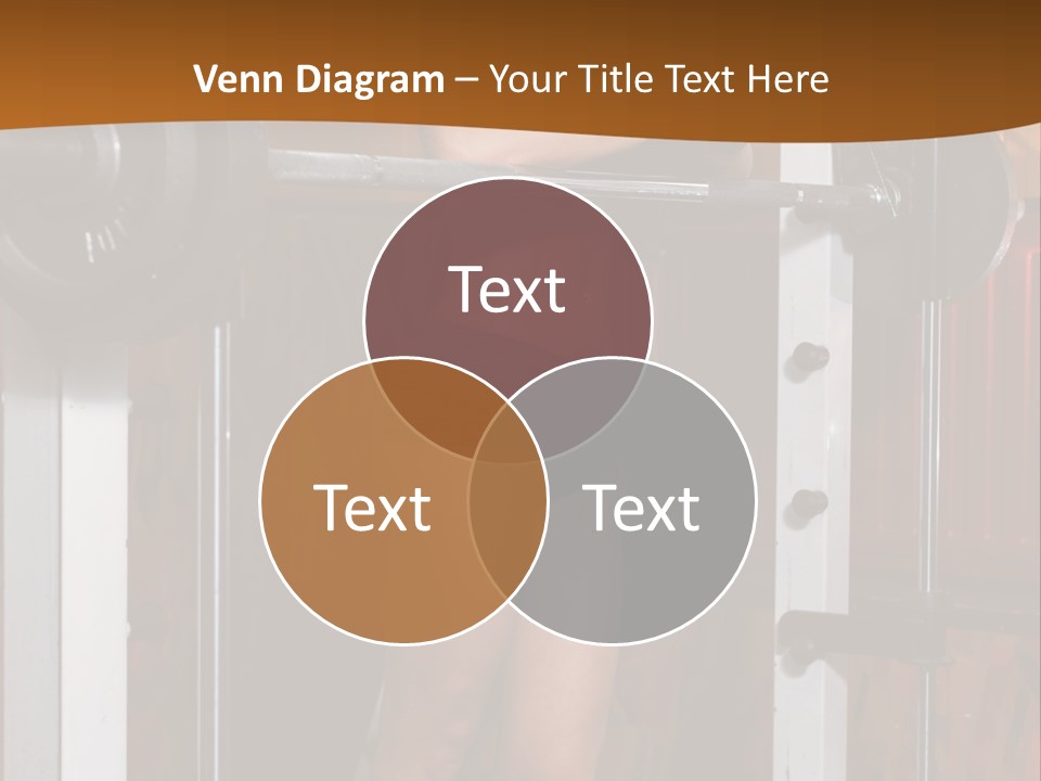 Healthy Sportswoman Bottle PowerPoint Template