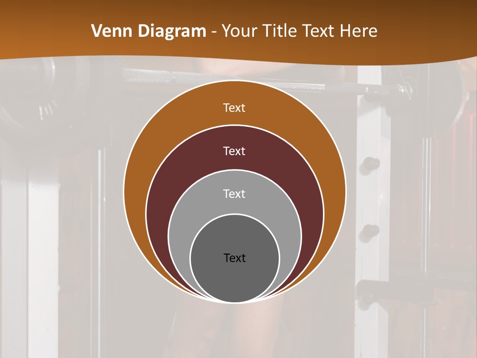 Healthy Sportswoman Bottle PowerPoint Template