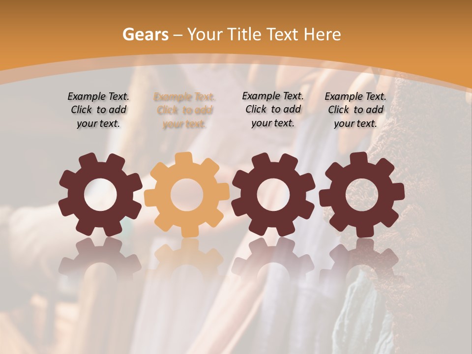 Fashion Retro Junk PowerPoint Template