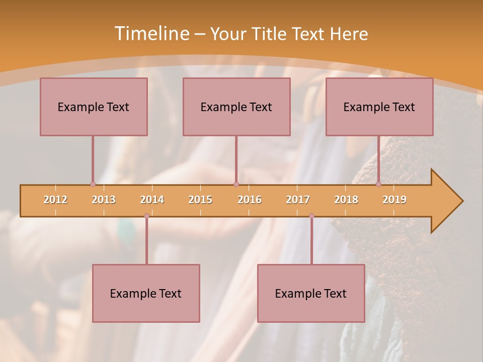 Fashion Retro Junk PowerPoint Template