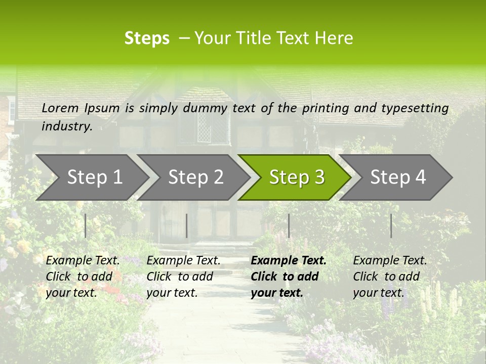 Warwickshire History Travel PowerPoint Template