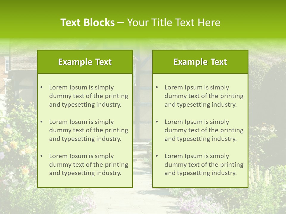 Warwickshire History Travel PowerPoint Template