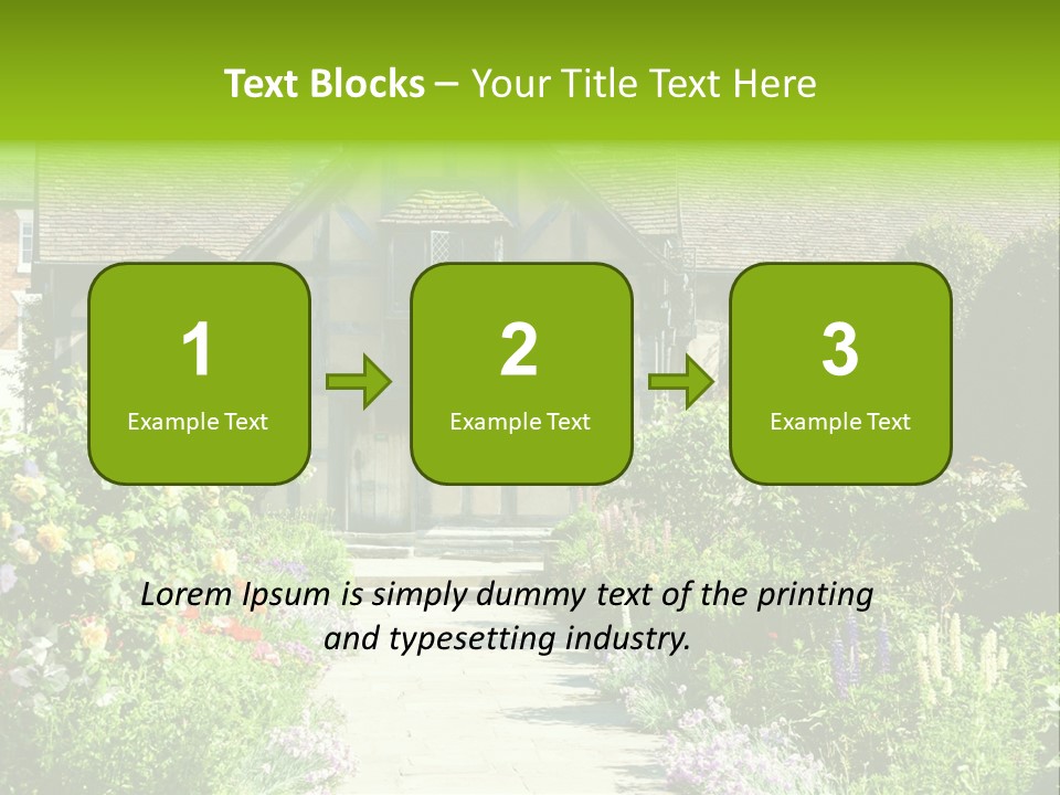 Warwickshire History Travel PowerPoint Template
