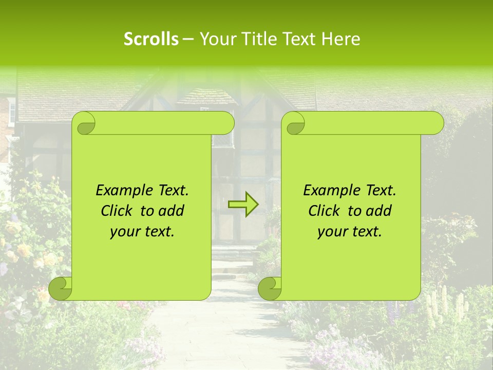 Warwickshire History Travel PowerPoint Template