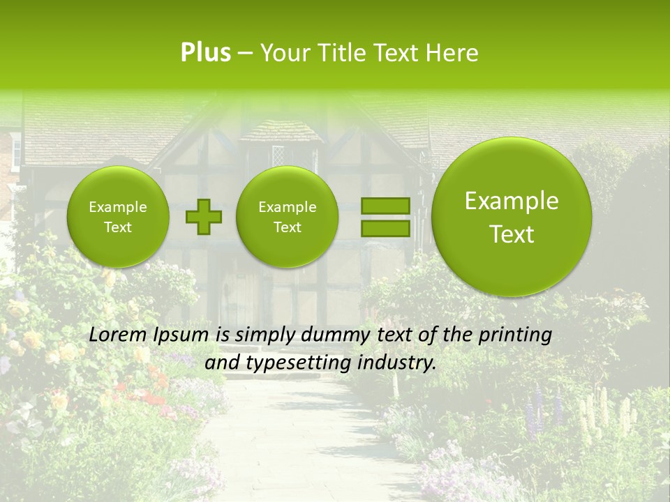 Warwickshire History Travel PowerPoint Template