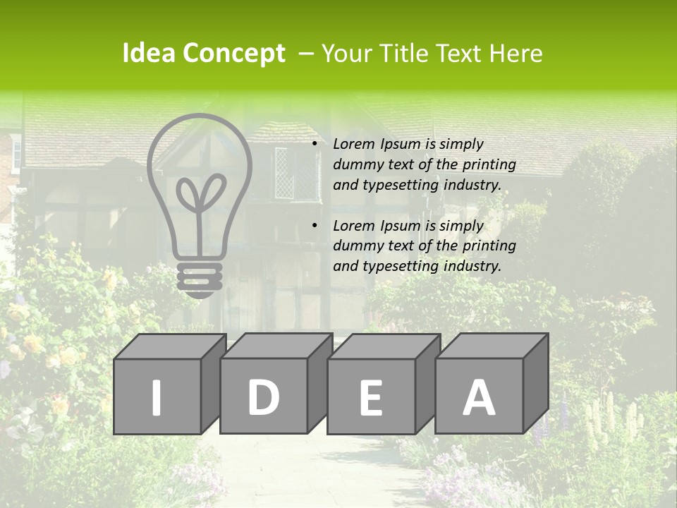 Warwickshire History Travel PowerPoint Template