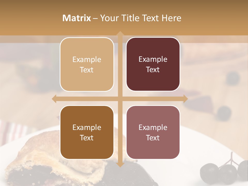 Napkin Table Nobody PowerPoint Template