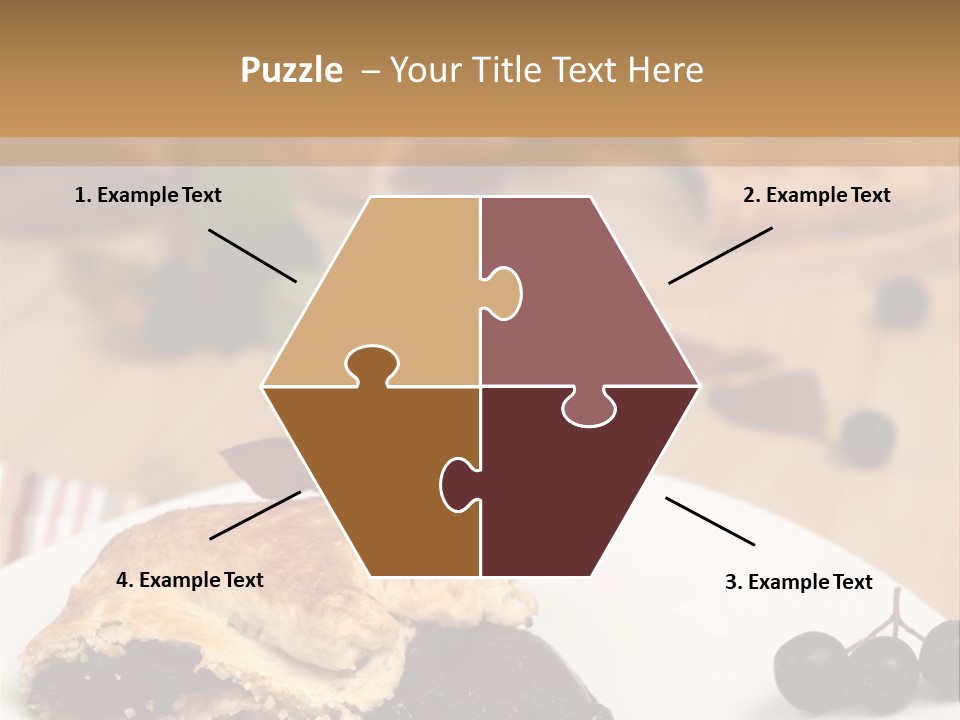 Napkin Table Nobody PowerPoint Template