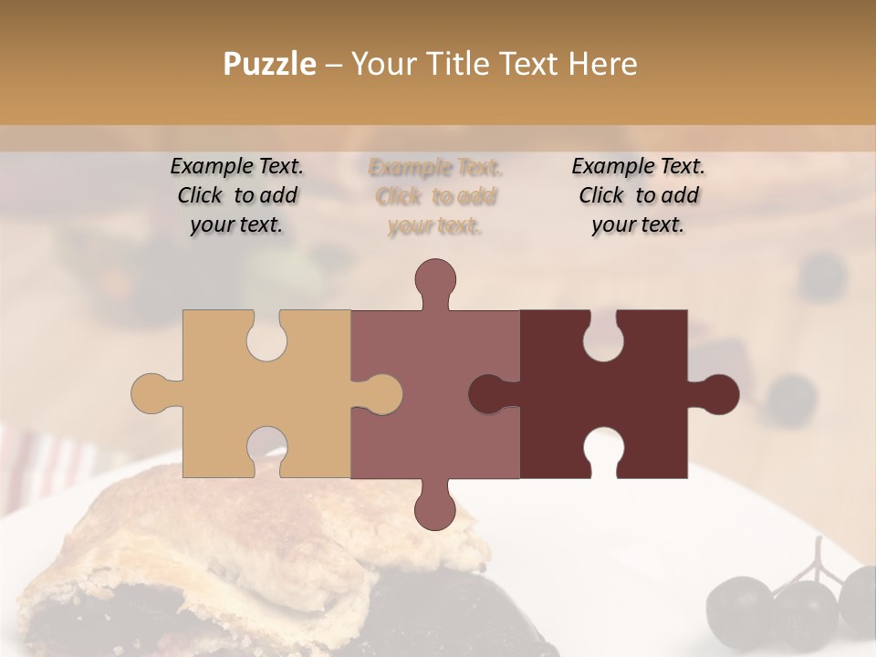 Napkin Table Nobody PowerPoint Template