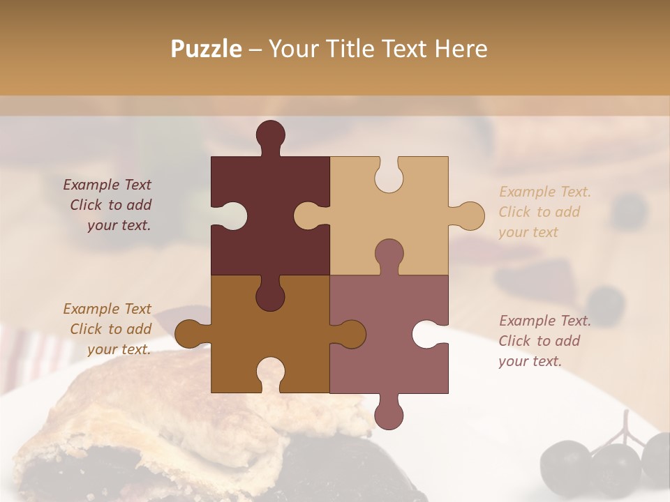 Napkin Table Nobody PowerPoint Template