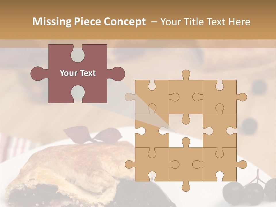 Napkin Table Nobody PowerPoint Template