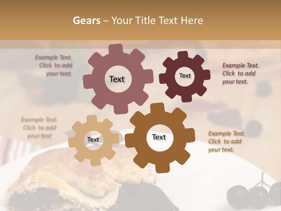 Napkin Table Nobody PowerPoint Template