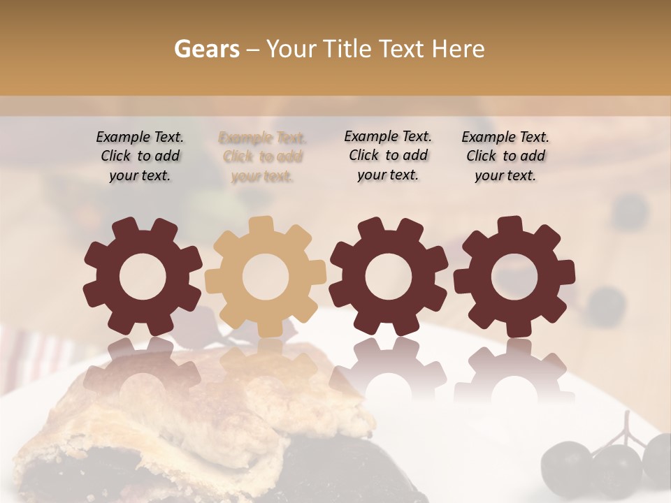 Napkin Table Nobody PowerPoint Template