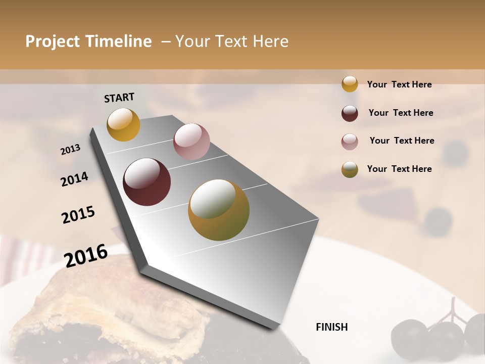 Napkin Table Nobody PowerPoint Template