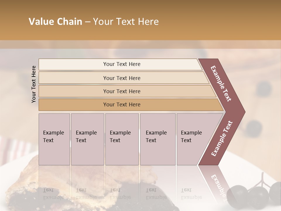 Napkin Table Nobody PowerPoint Template