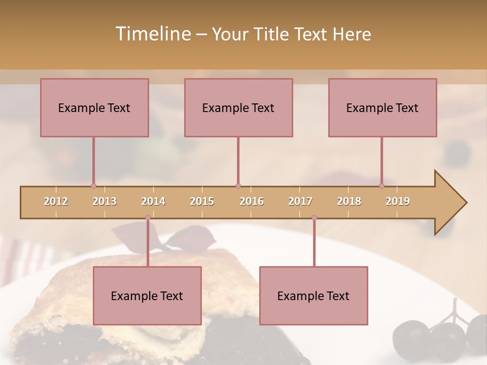 Napkin Table Nobody PowerPoint Template