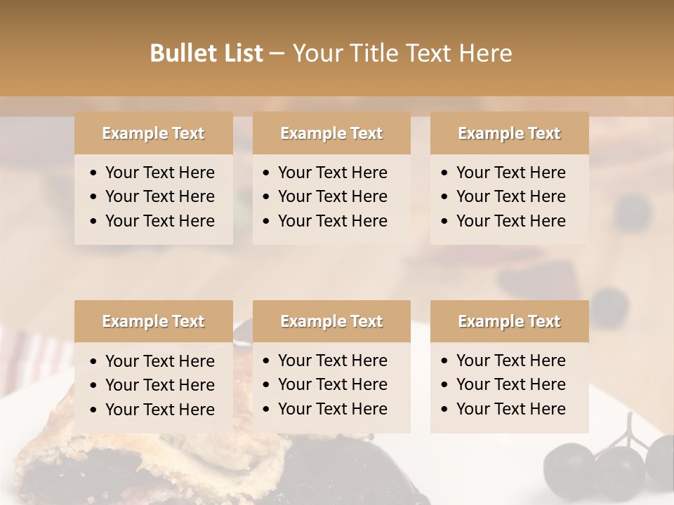 Napkin Table Nobody PowerPoint Template