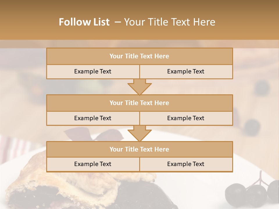 Napkin Table Nobody PowerPoint Template
