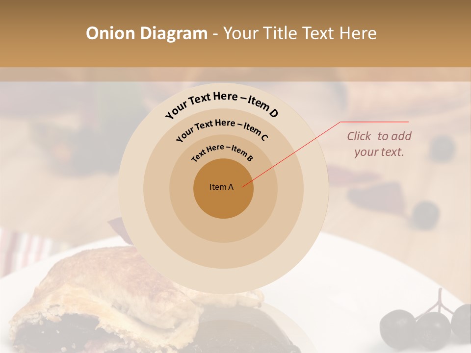 Napkin Table Nobody PowerPoint Template