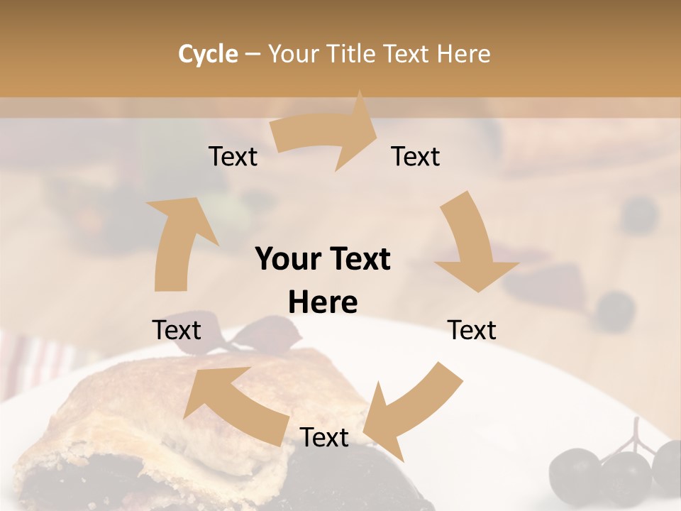 Napkin Table Nobody PowerPoint Template