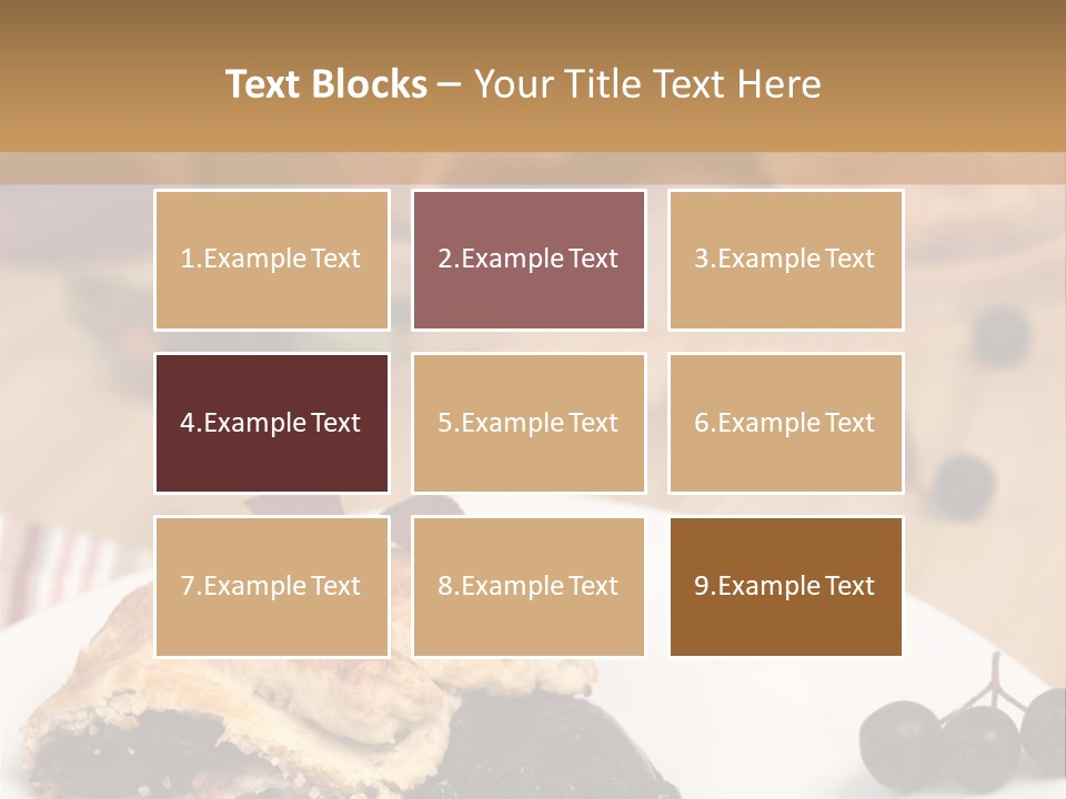 Napkin Table Nobody PowerPoint Template