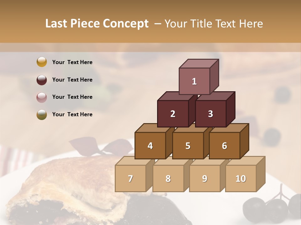 Napkin Table Nobody PowerPoint Template