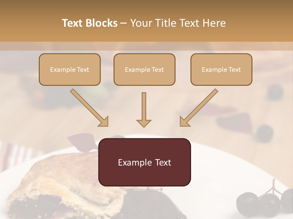Napkin Table Nobody PowerPoint Template