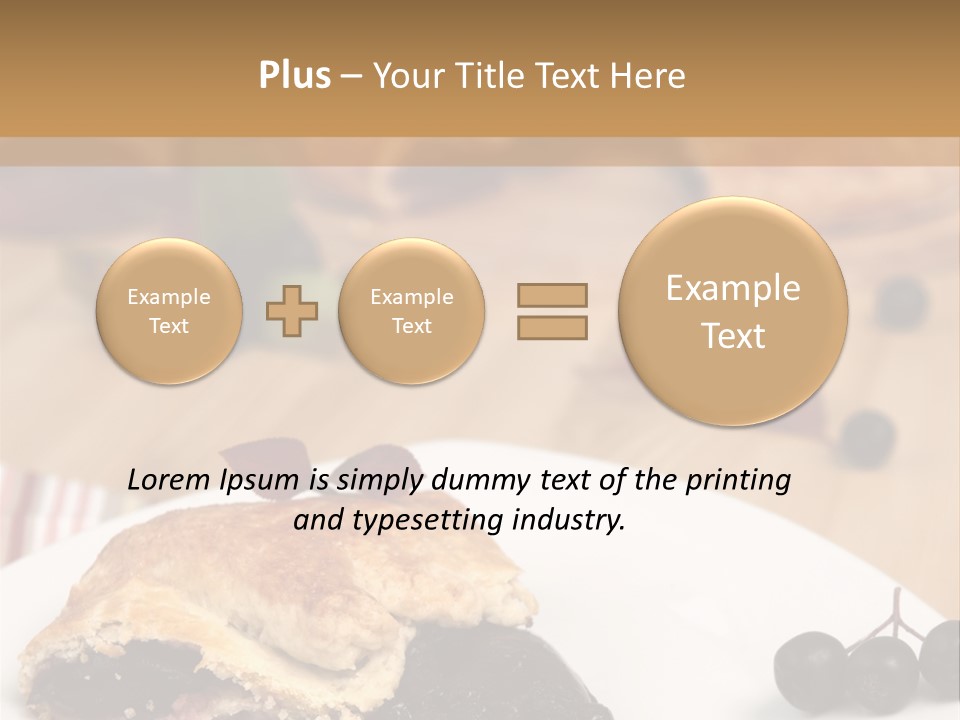 Napkin Table Nobody PowerPoint Template