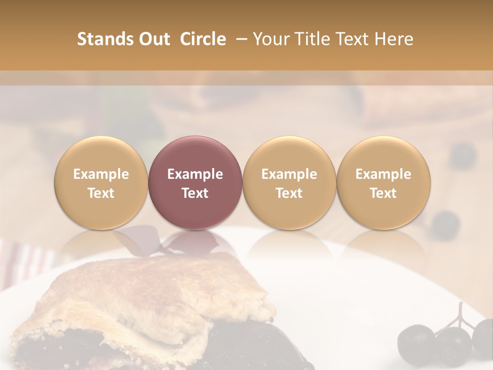 Napkin Table Nobody PowerPoint Template