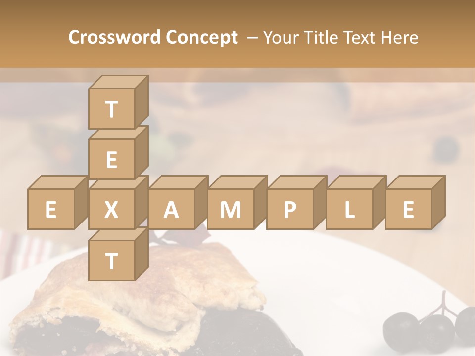 Napkin Table Nobody PowerPoint Template