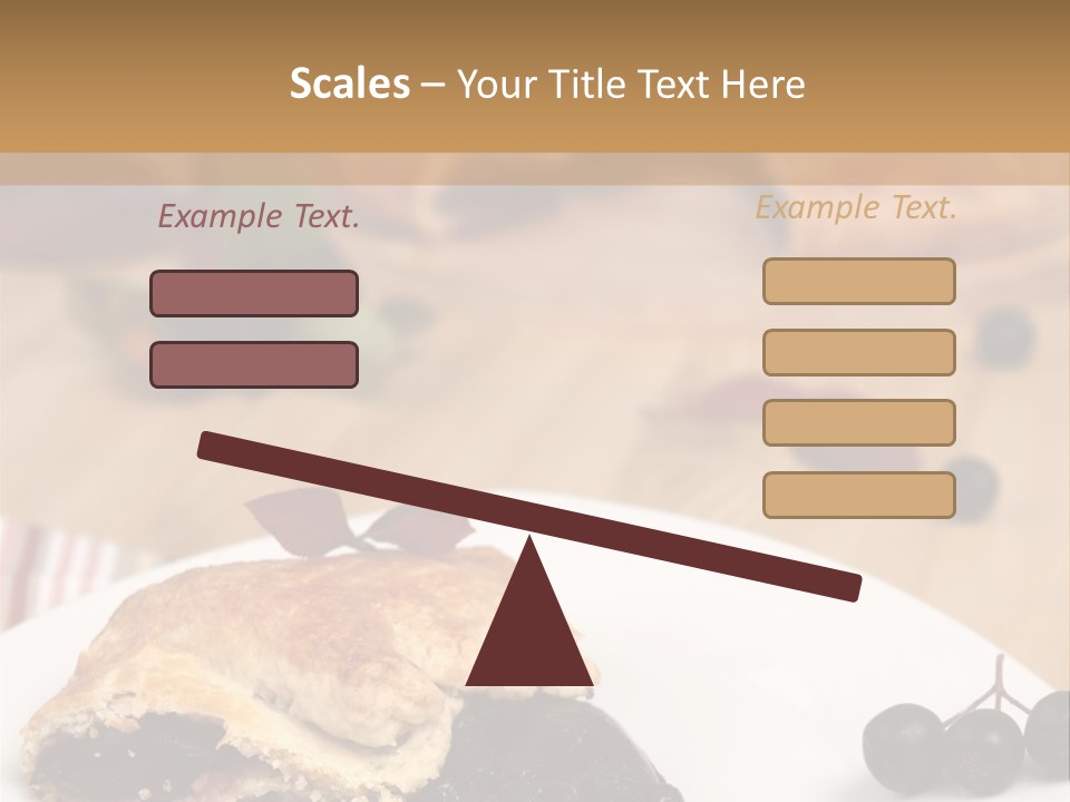 Napkin Table Nobody PowerPoint Template