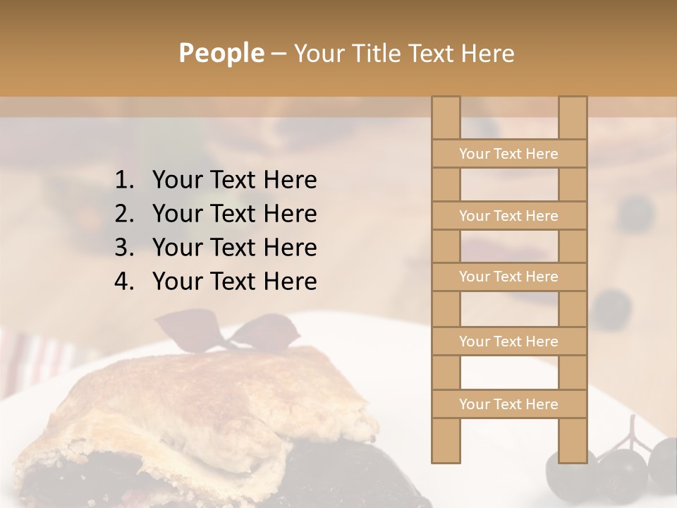 Napkin Table Nobody PowerPoint Template