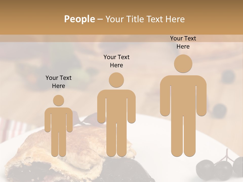 Napkin Table Nobody PowerPoint Template