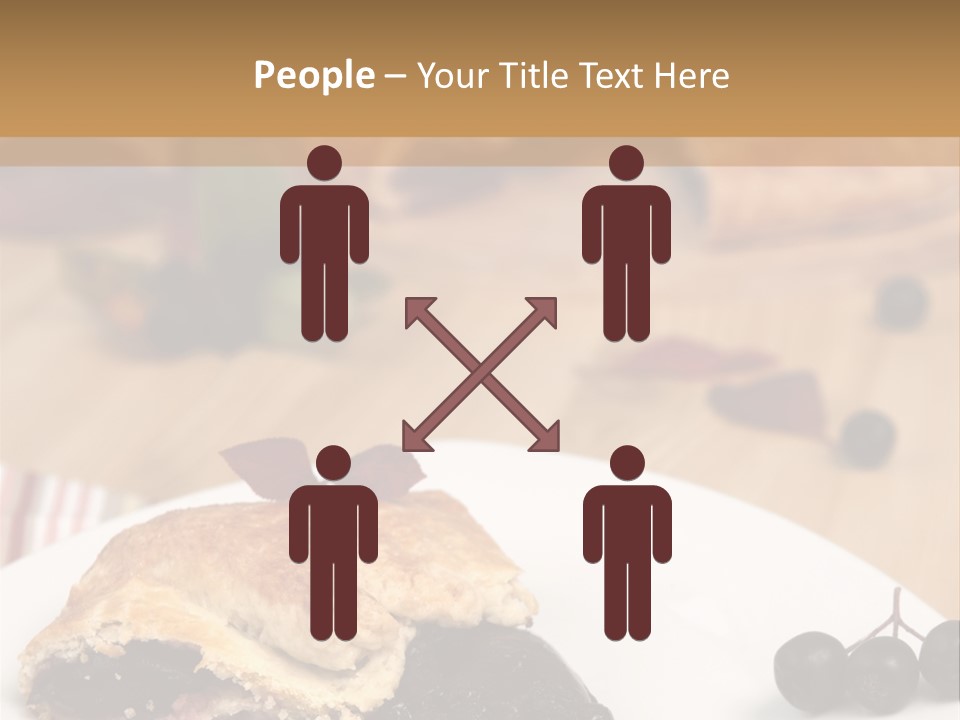 Napkin Table Nobody PowerPoint Template