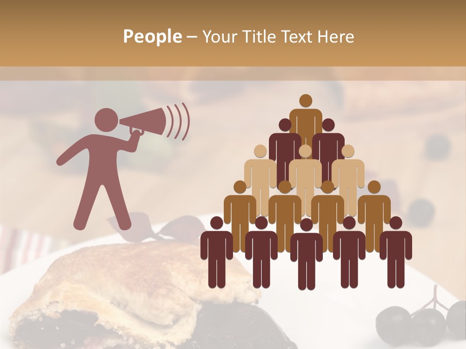 Napkin Table Nobody PowerPoint Template