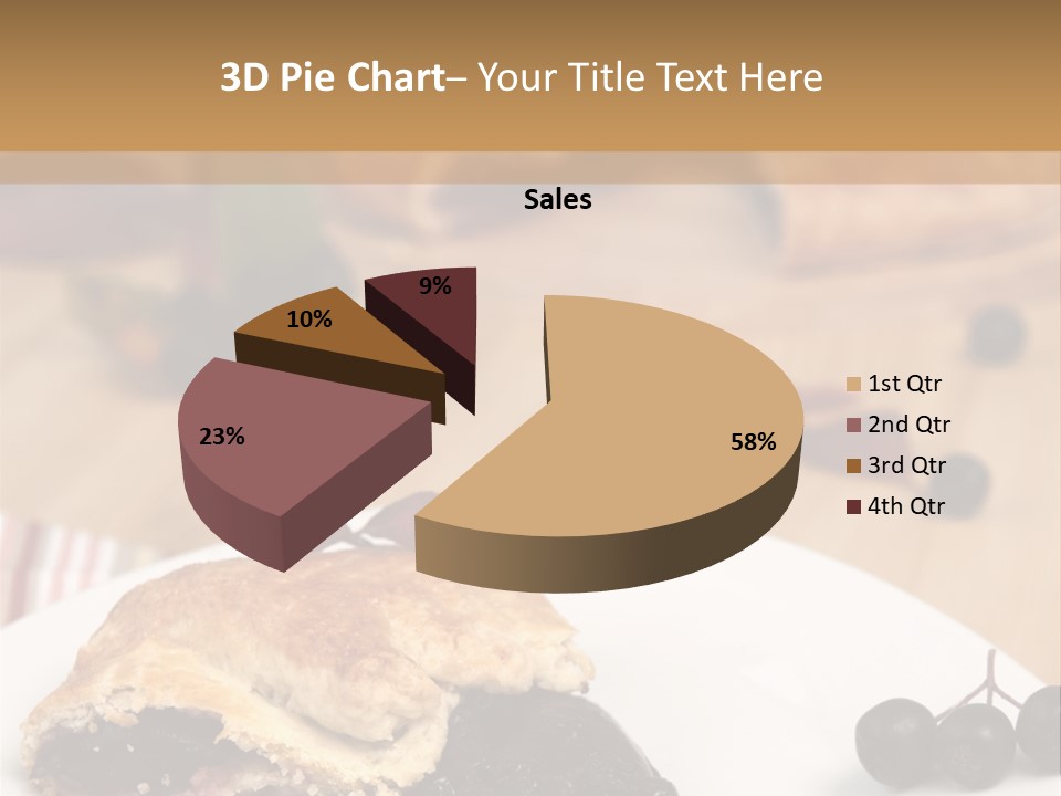 Napkin Table Nobody PowerPoint Template